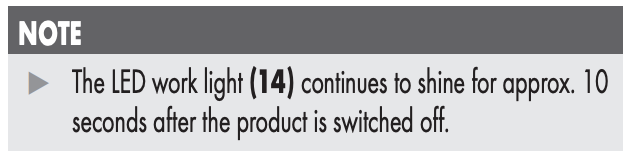 Notice example